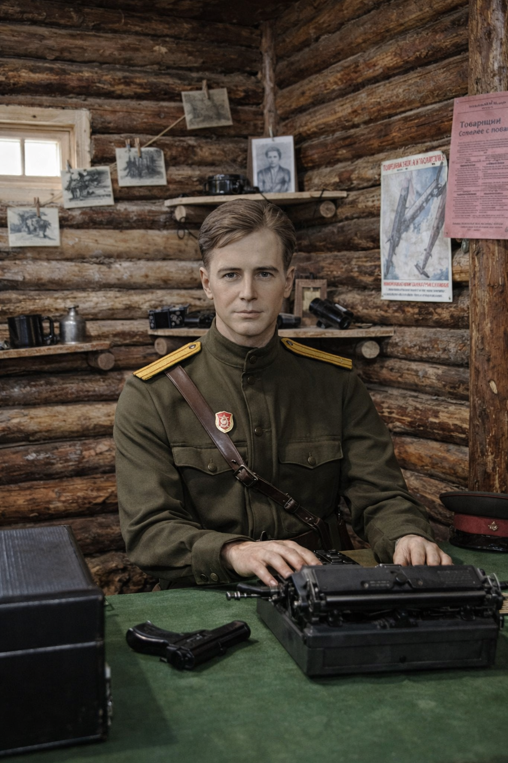 Манекен советского солдата